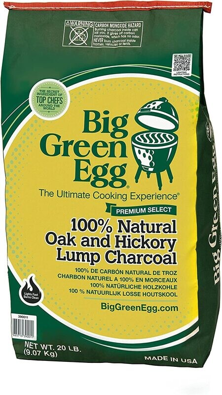 BIG CP 20-pound bag of natural lump charcoal