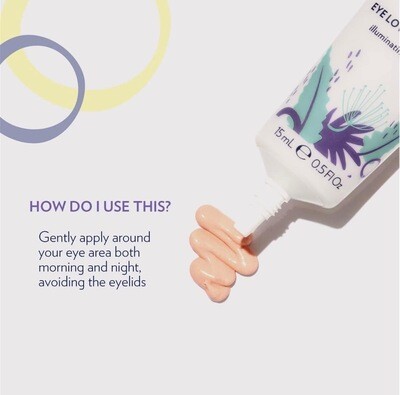 Eye love bright eyes under eye cream