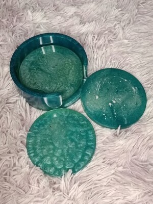 SOUS VERRES TURQUOISE