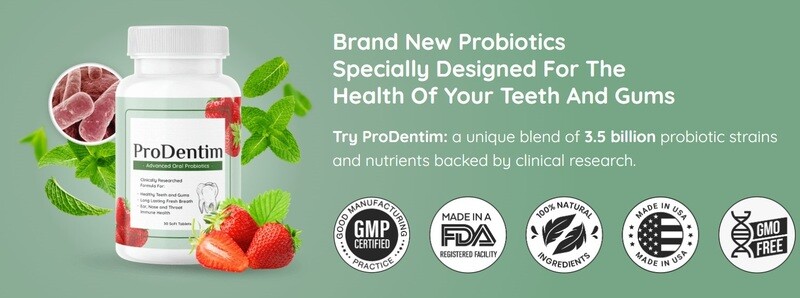 ProDentim Advanced Oral Probiotics Active ingredients, Price & Buy