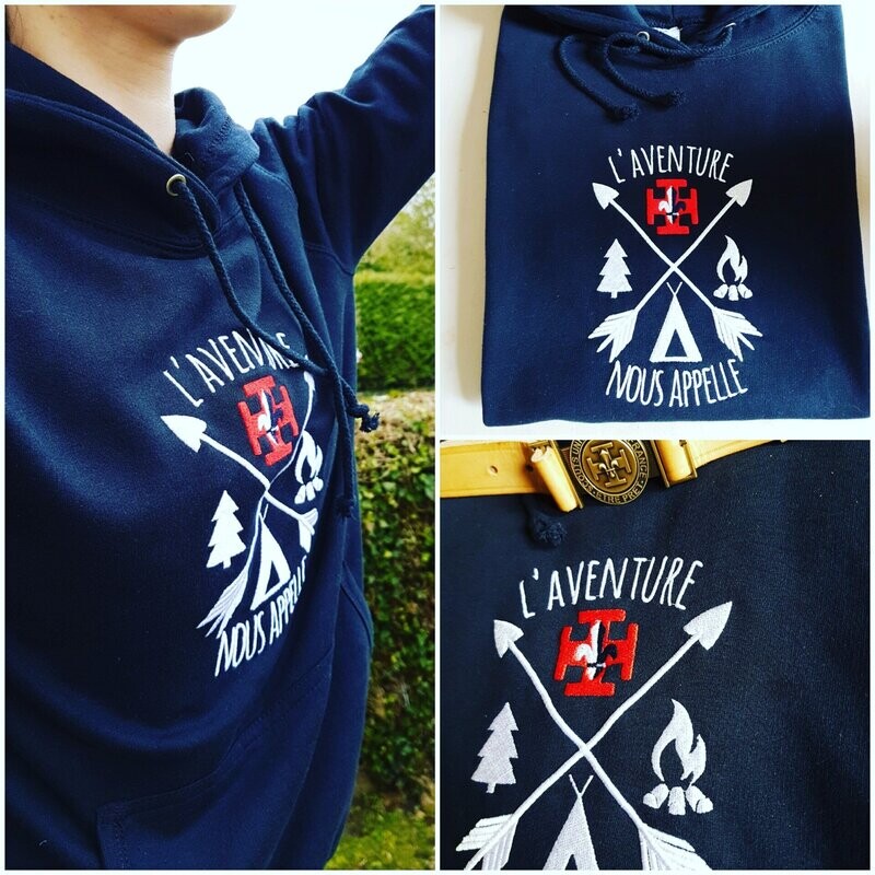 Sweat Capuche mixte Scout