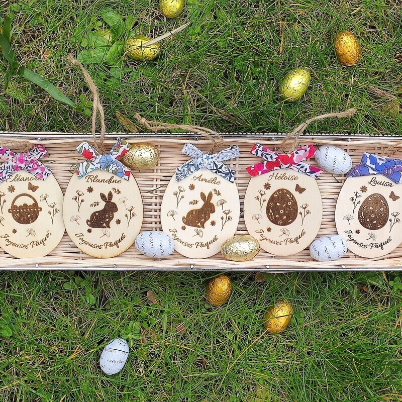Œuf de Pâques personnalisé