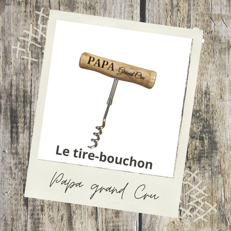 Tire-bouchon avec Manche Personnalisé