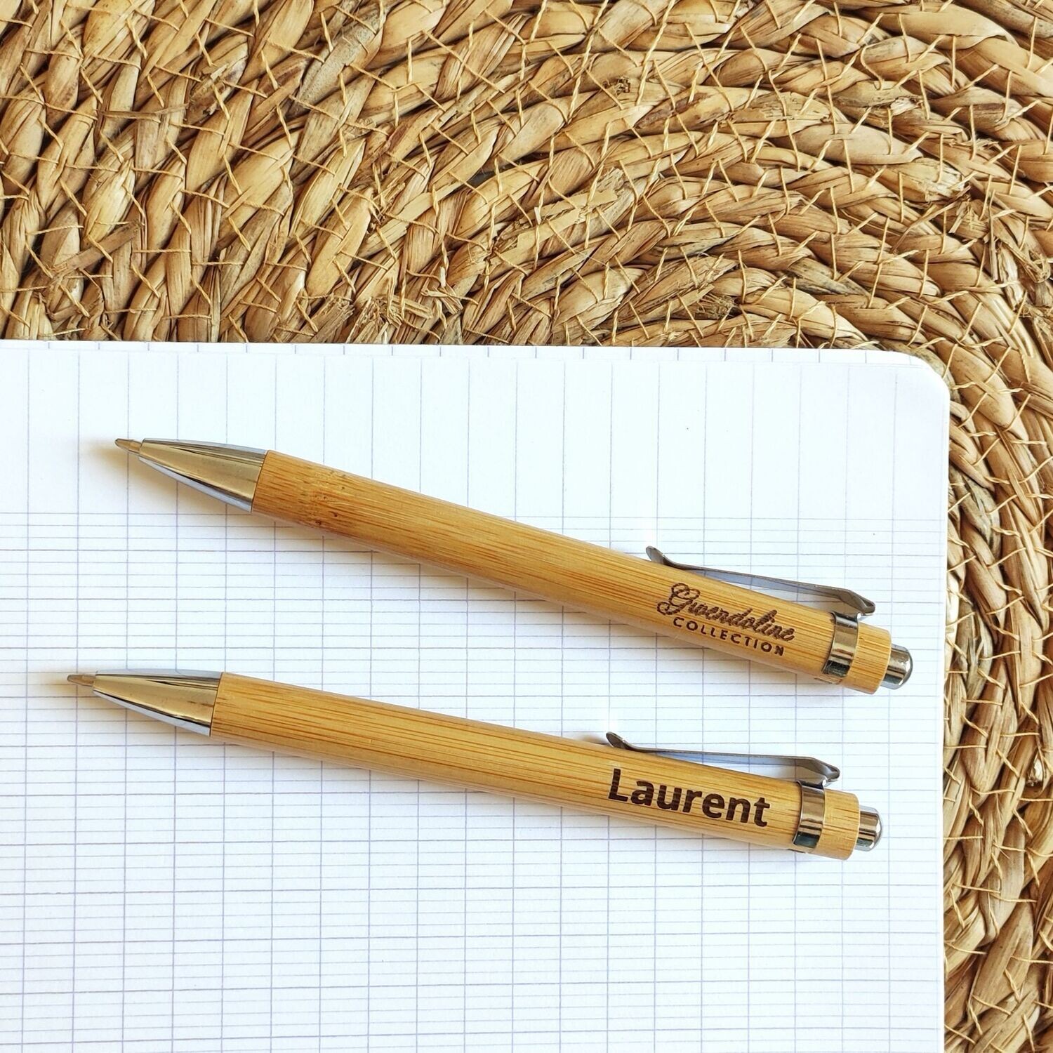 Stylo Bambou personnalisé