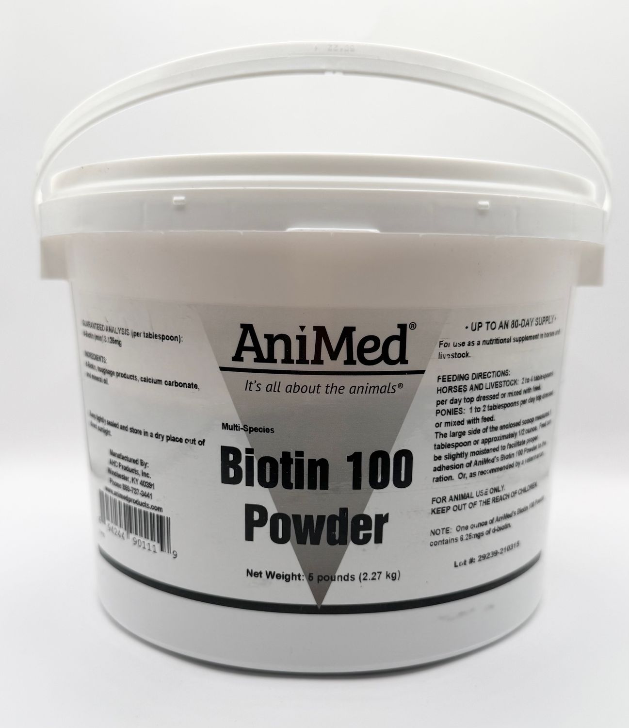 ANIMED BIOTIN 100 5lb