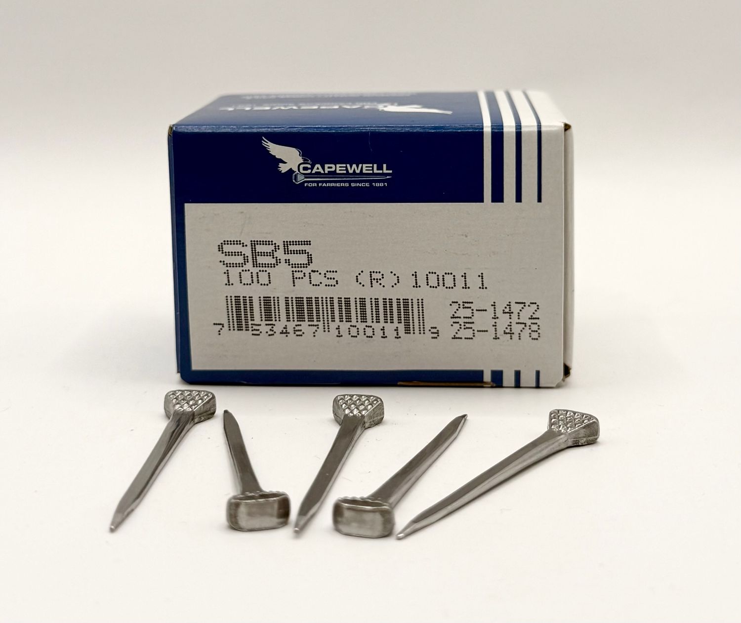 CAPEWELL NAILS SB 5 100ct