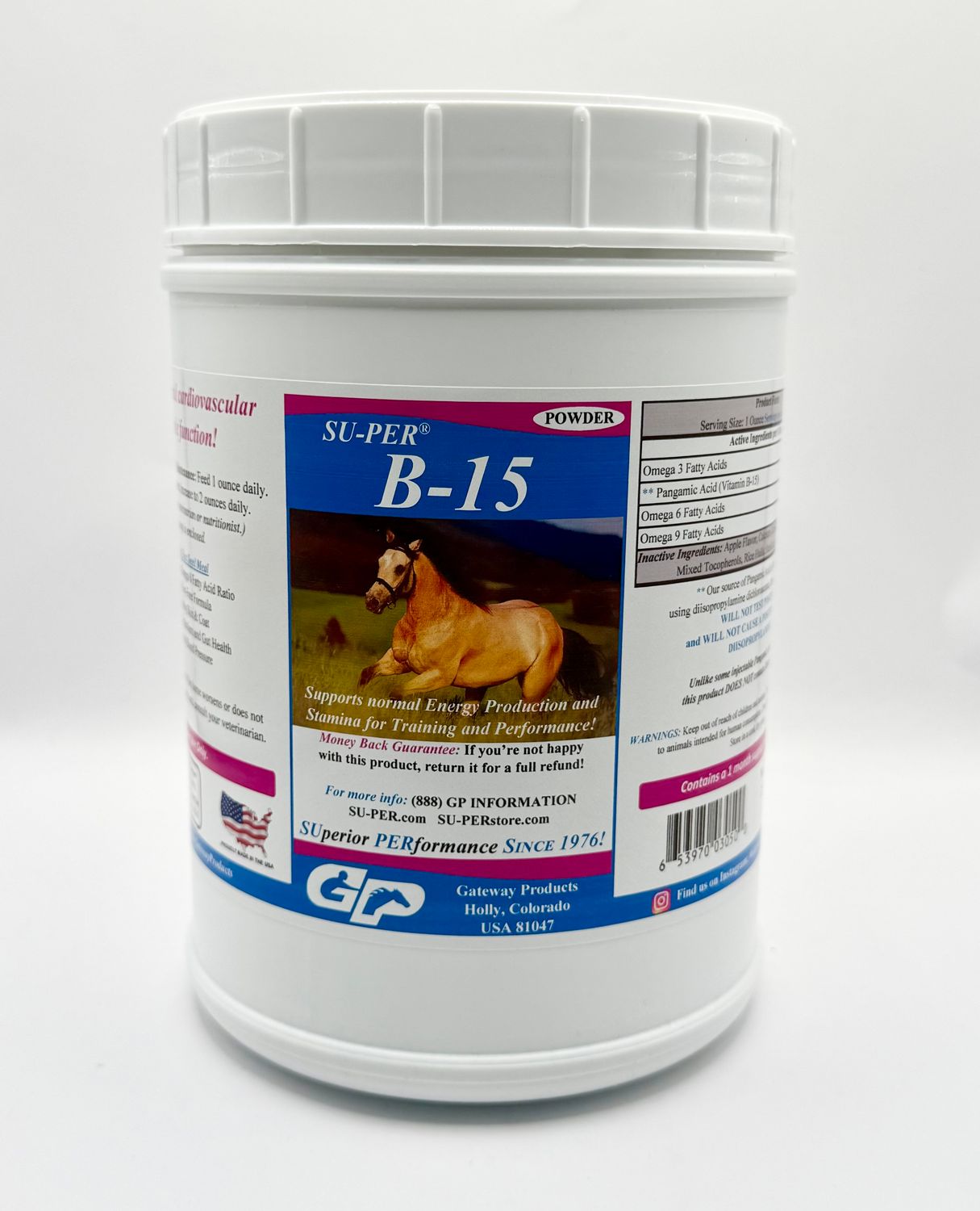 SUPER B 15 POWDER 2.5lbs