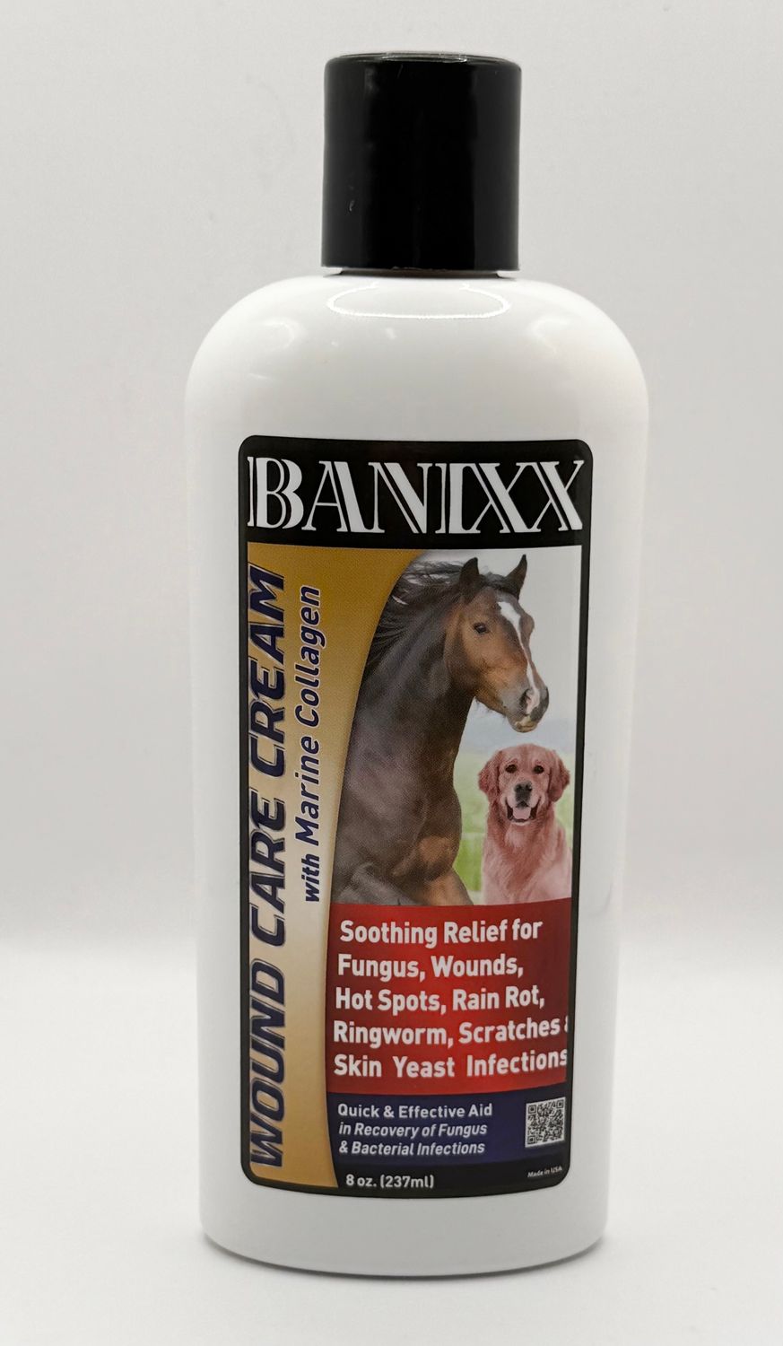 BANIXX WOUND CREAM 8oz