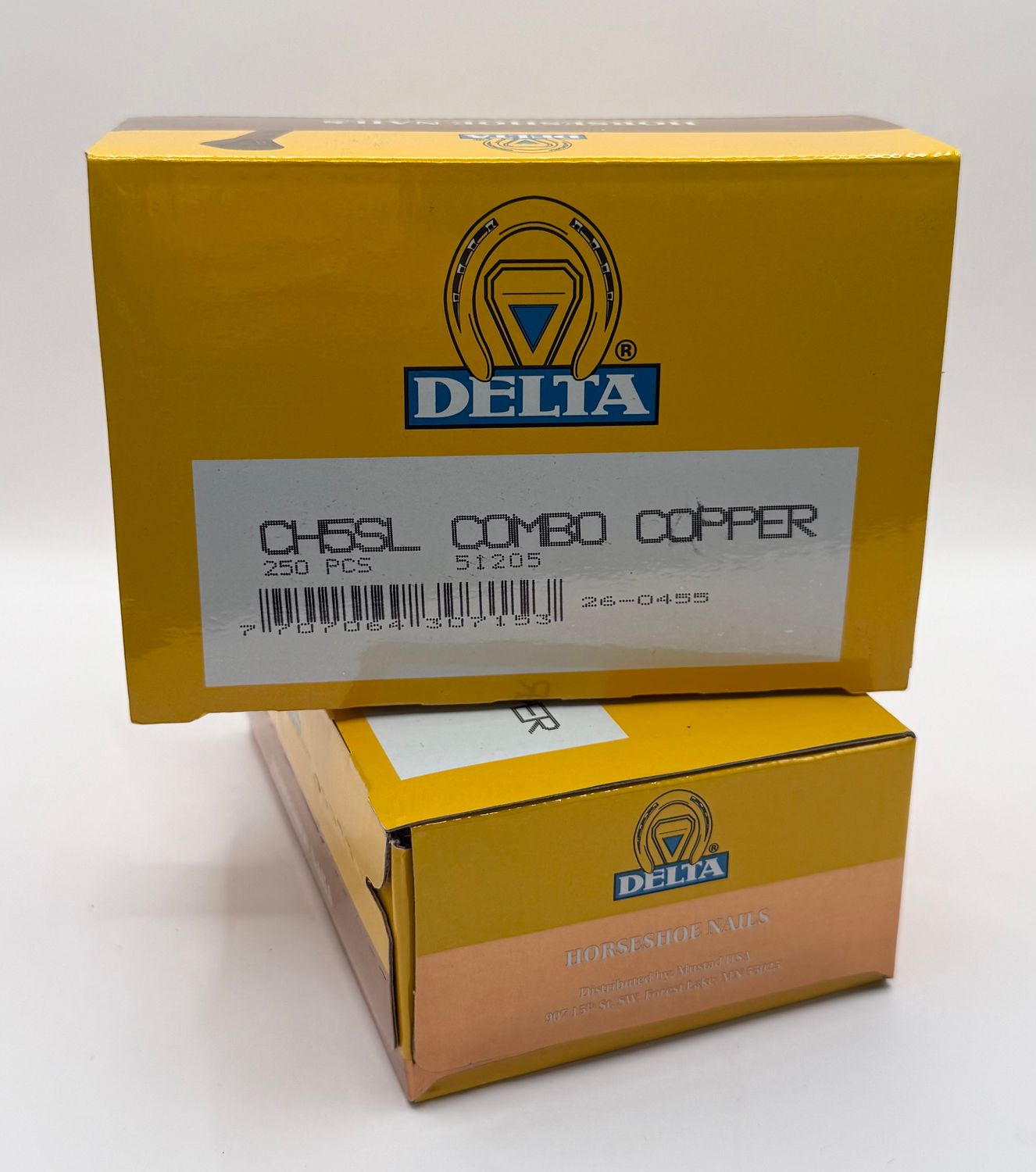DELTA NAIL COMBO COPPER 250ct