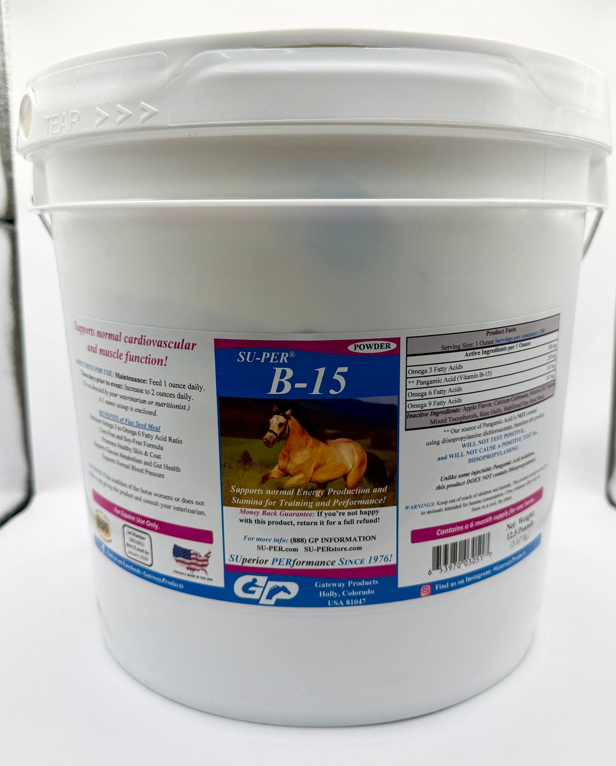 SUPER B 15 POWDER 12.5lbs