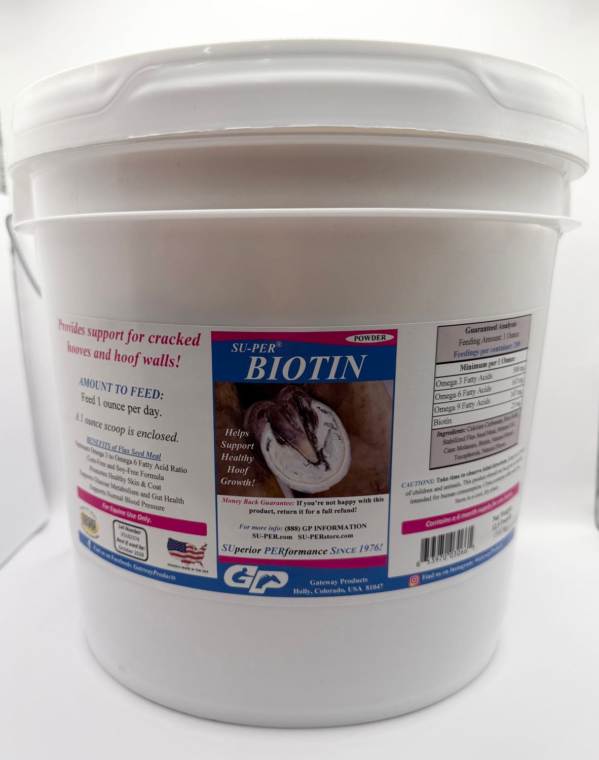 SUPER BIOTIN 12.5lb POWDER