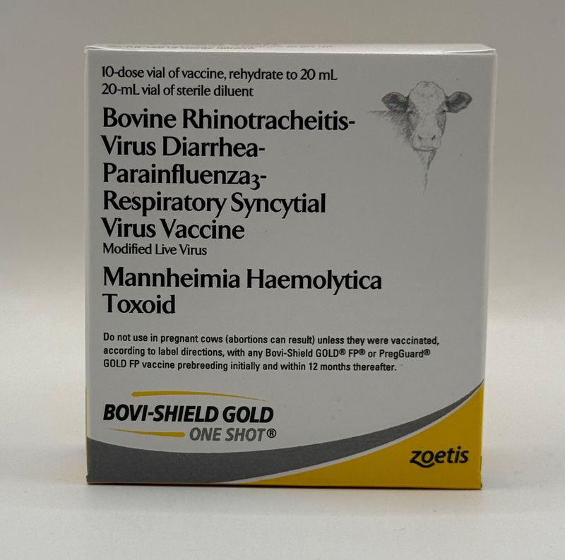 BOVISHIELD GOLD ONE SHOT 10ds