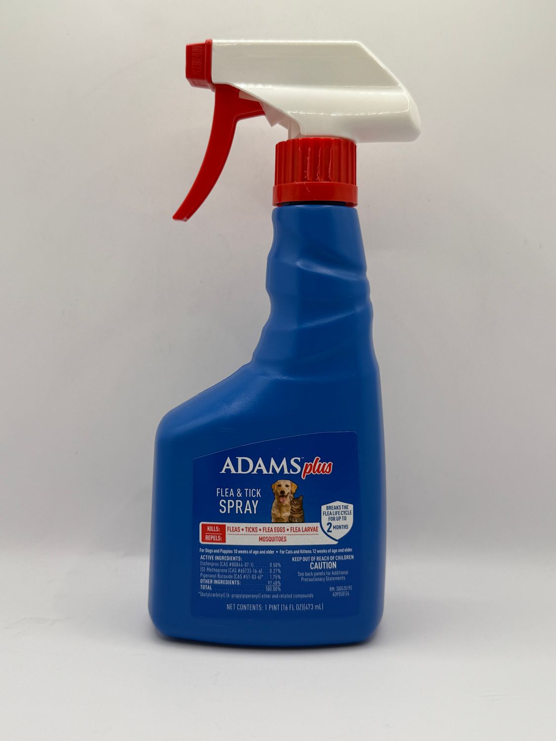 ADAMS FLEA &amp; TICK  SPRAY 16oz