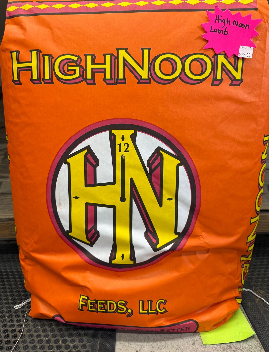 HIGH NOON LAMB FEED 50lb