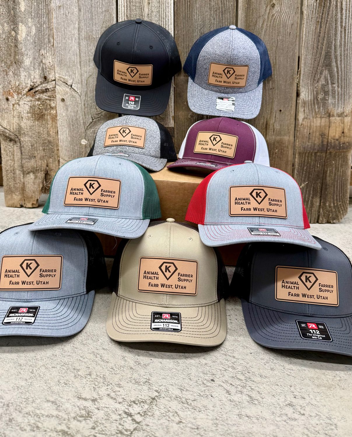 REGULAR HAT LEATHER PATCH