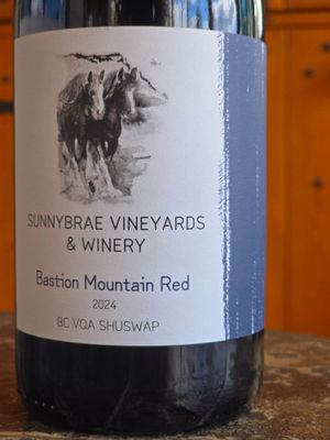 Bastion Mt Red 2023 BC VQA Shuswap