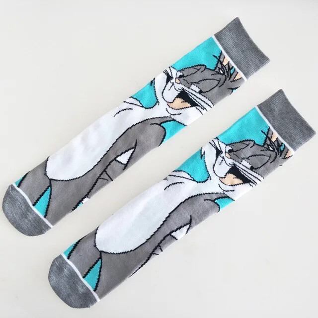 Bugs Bunny Cartoon Sock