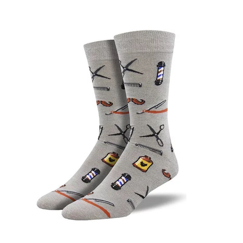 Custom Barber And Salon Socks