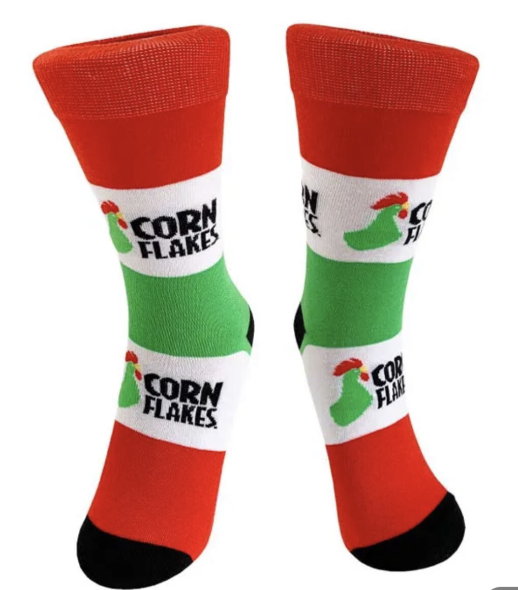 Corn Flakes Cereal Socks