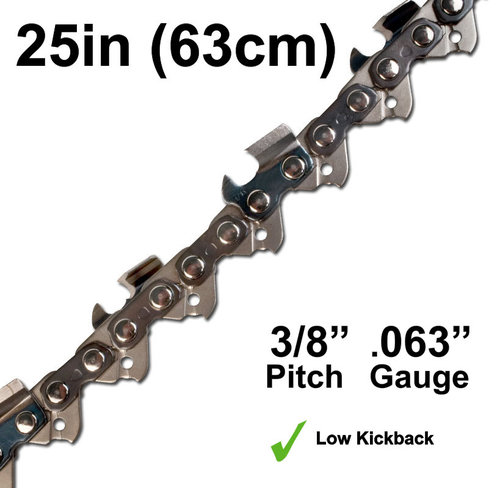 25&quot;/63cm .063&quot; Gauge (Low Kickback)