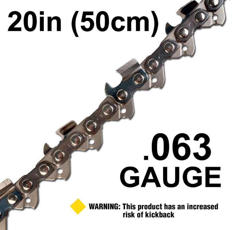 20&quot;/50cm .063&quot; Gauge