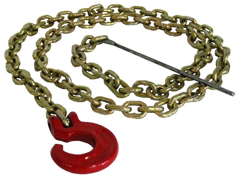Choker chain 6 mm x 2.1 m with C-Hook and steel rod