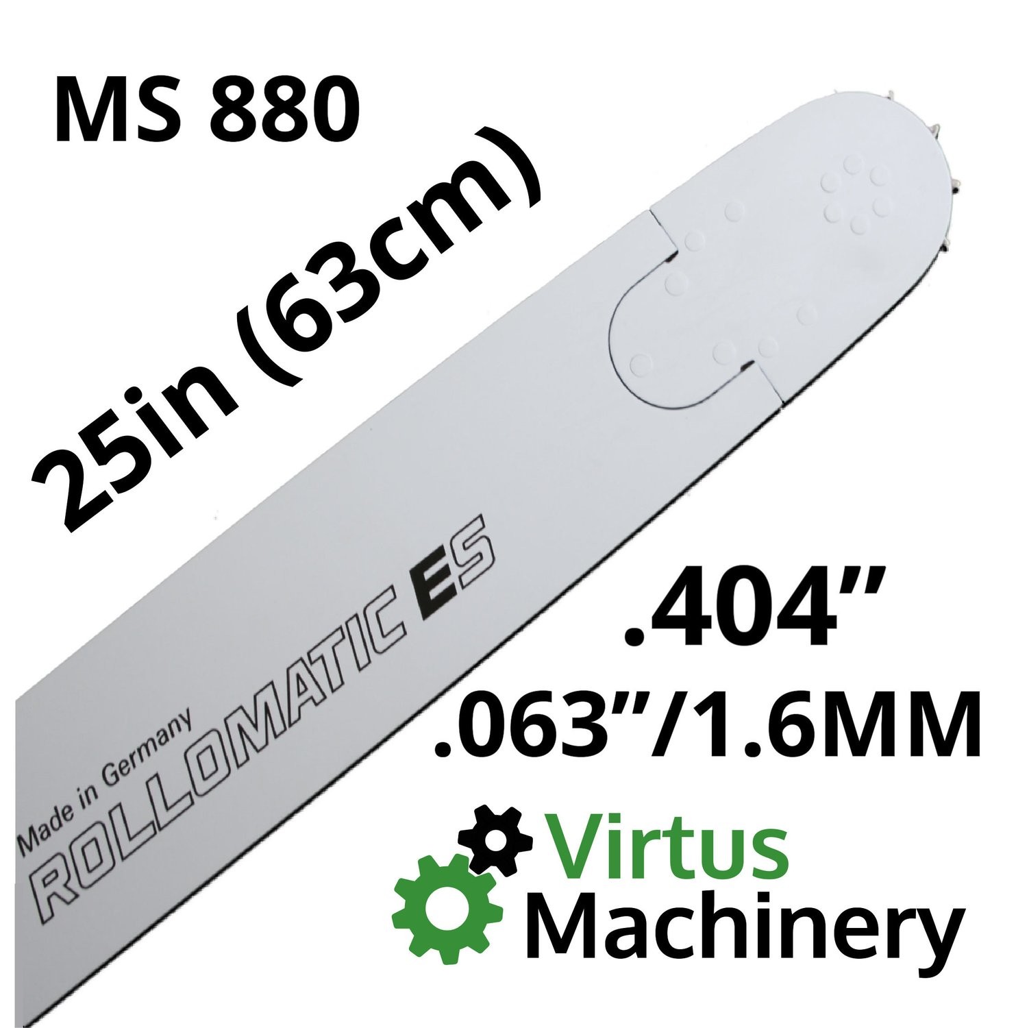25&quot;/63cm .404&quot; x (.063&quot;/1.6mm) MS880