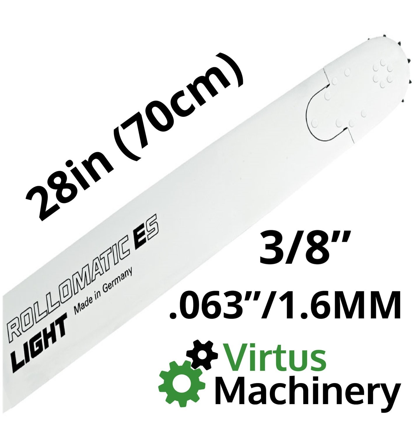 28&quot;/70cm 3/8&quot; (.063&quot;/1.6mm)