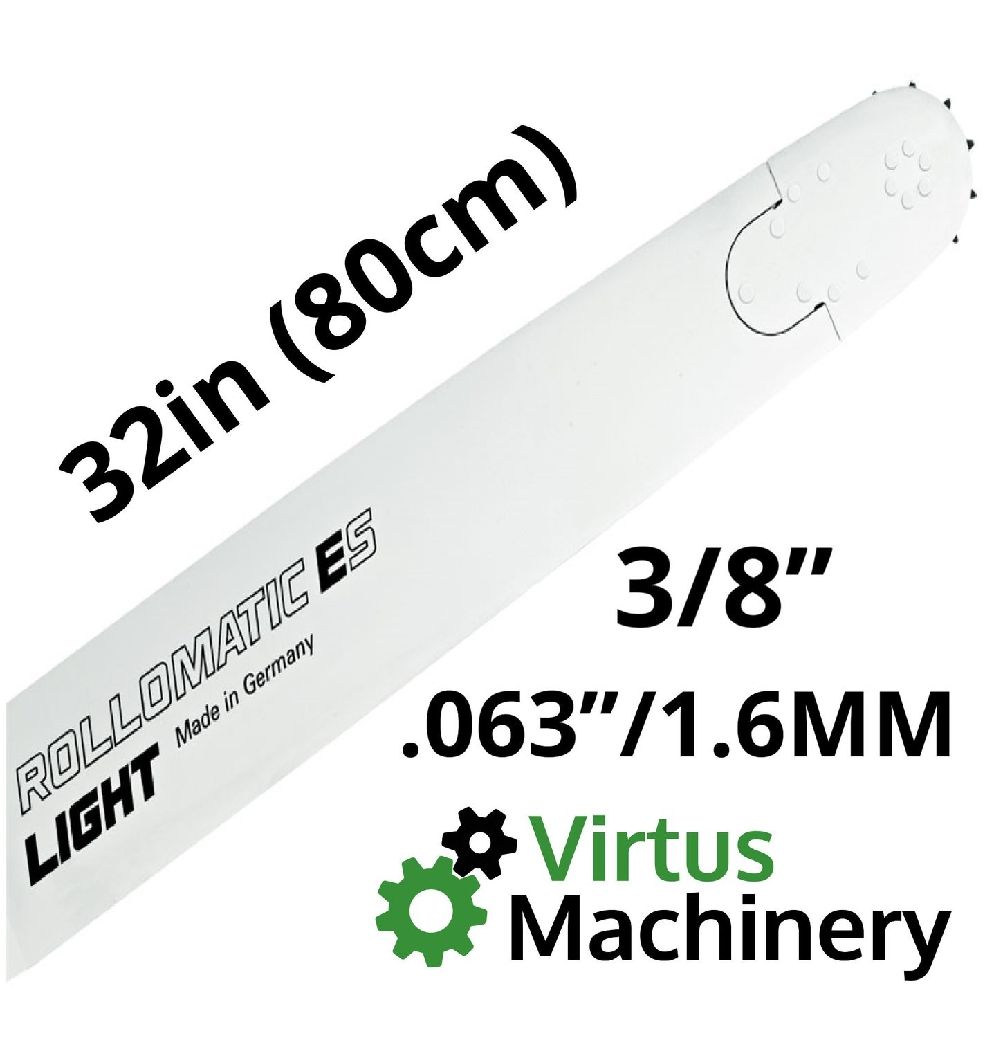 32&quot;/80cm 3/8&quot; (.063&quot;/1.6mm)