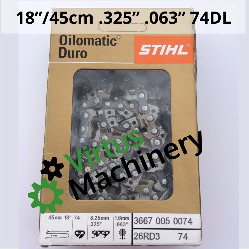 18&quot;/45cm, .325&quot; Pitch, .063&quot; Gauge, 74DL