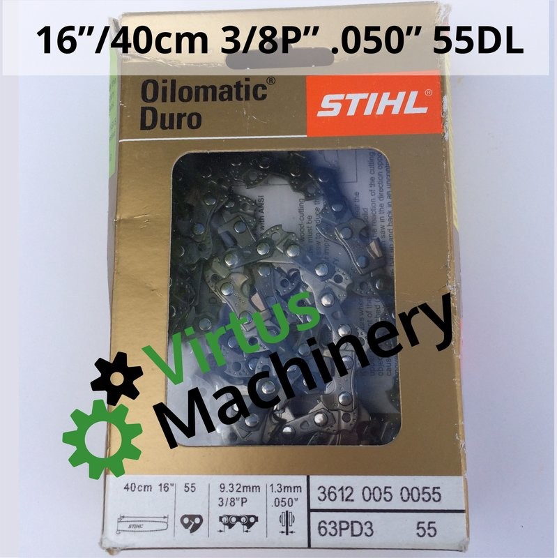 16&quot;/40cm 3/8&quot;Picco Pitch, .050&quot; Gauge, 55DL