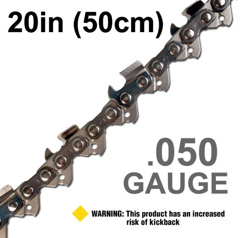 20"/50cm .050" Gauge