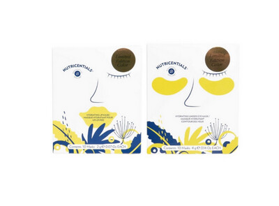 Nutricentials® Gold Hydrating Lip Mask and Gold Hydrating Under Eye Mask Bundle
