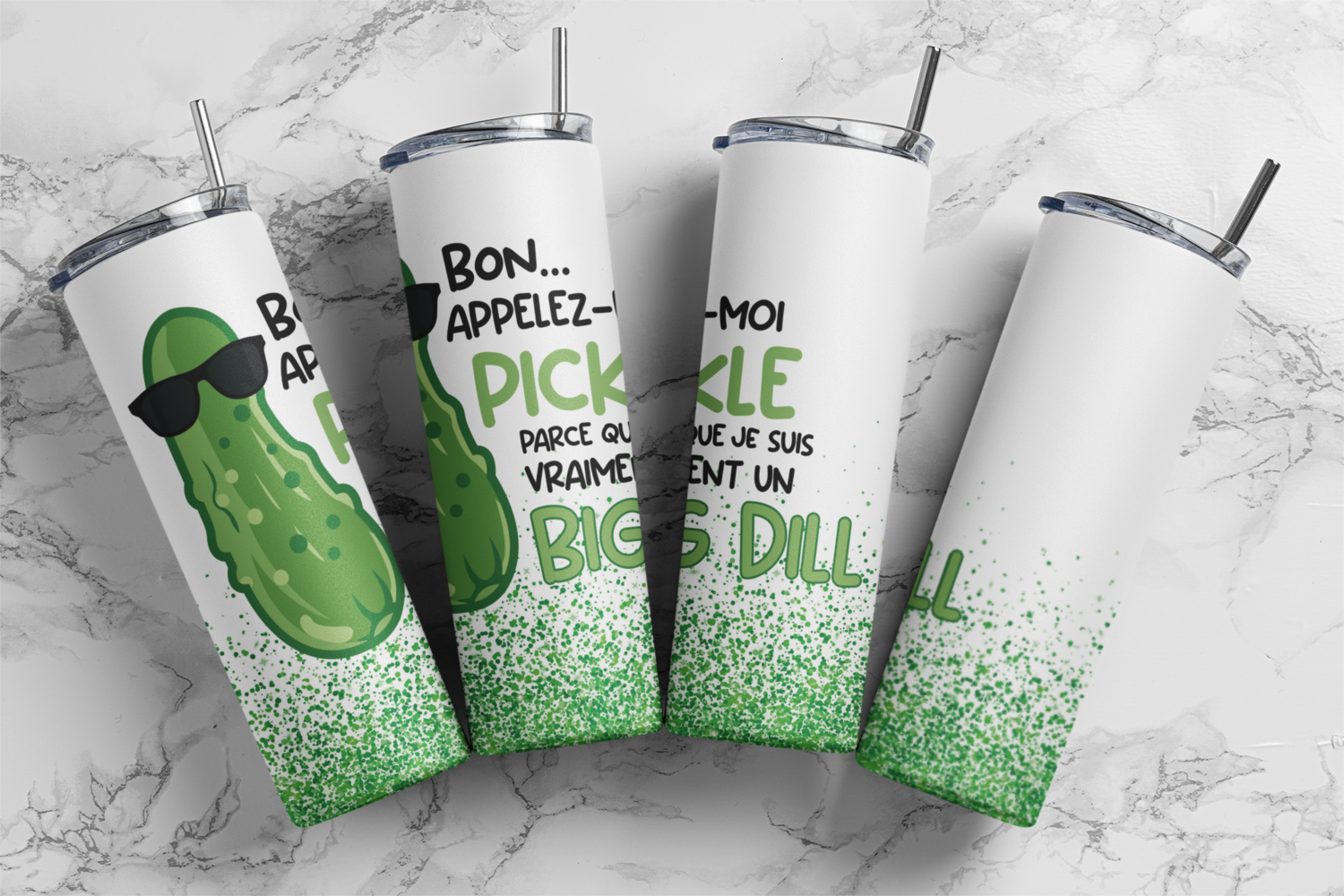 BOUTEILLE ISOTHERME 20oz AVEC 2 COUVERCLES