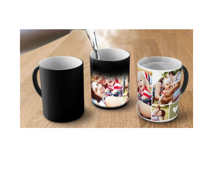 tasse qui change de couleurs /MAGIC MUG COLOR CHANGING