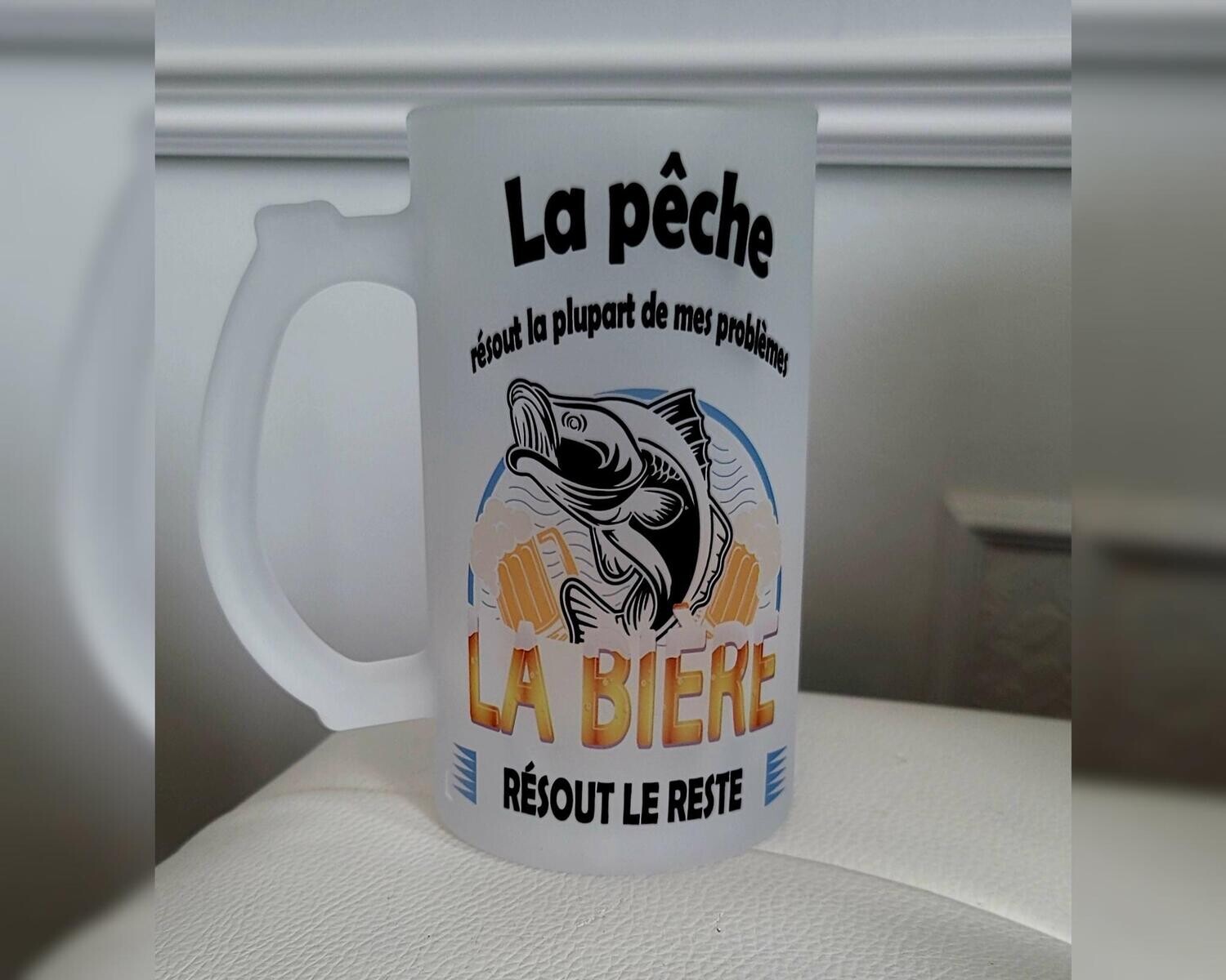 BUCK À BIERE GIVRÉ (NE PAS METTRE AU LAVE VAISELLE)