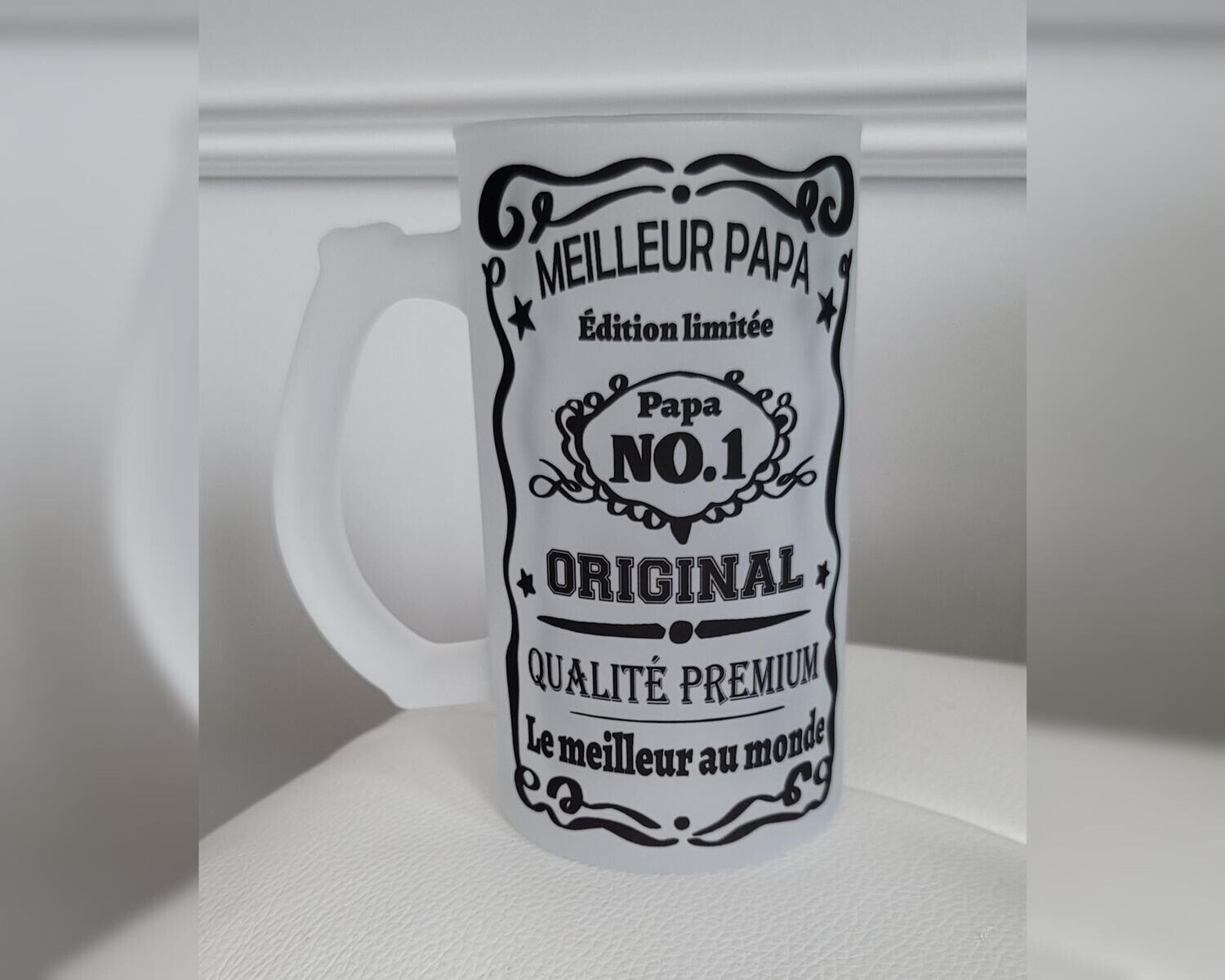 BUCK À BIERE GIVRÉ (NE PAS METTRE AU LAVE VAISELLE)