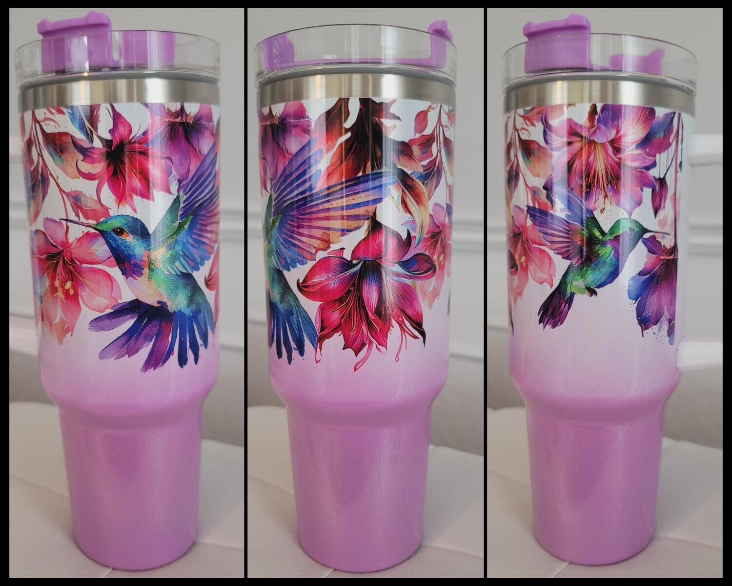 GRANDE TASSE OMBRÉE BRILLANTE 40oz &#39;&#39;THERMOS&#39;&#39;