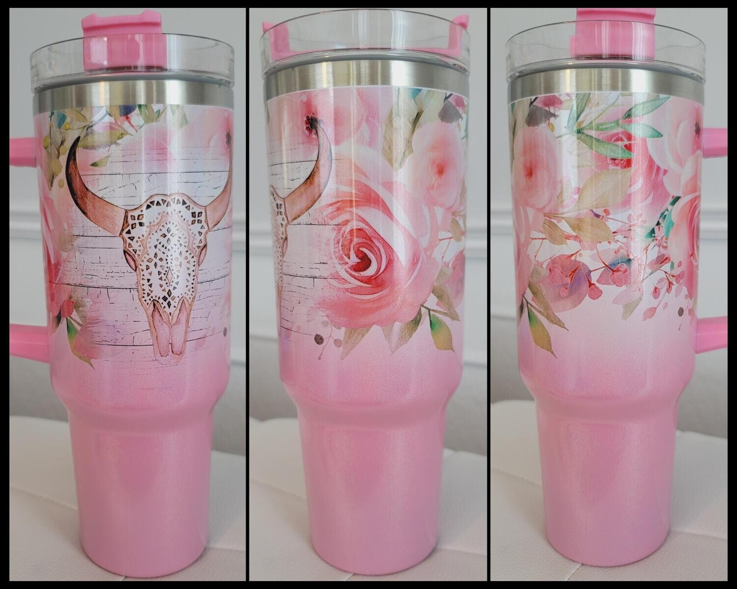 GRANDE TASSE OMBRÉE BRILLANTE 40oz &#39;&#39;THERMOS&#39;&#39;