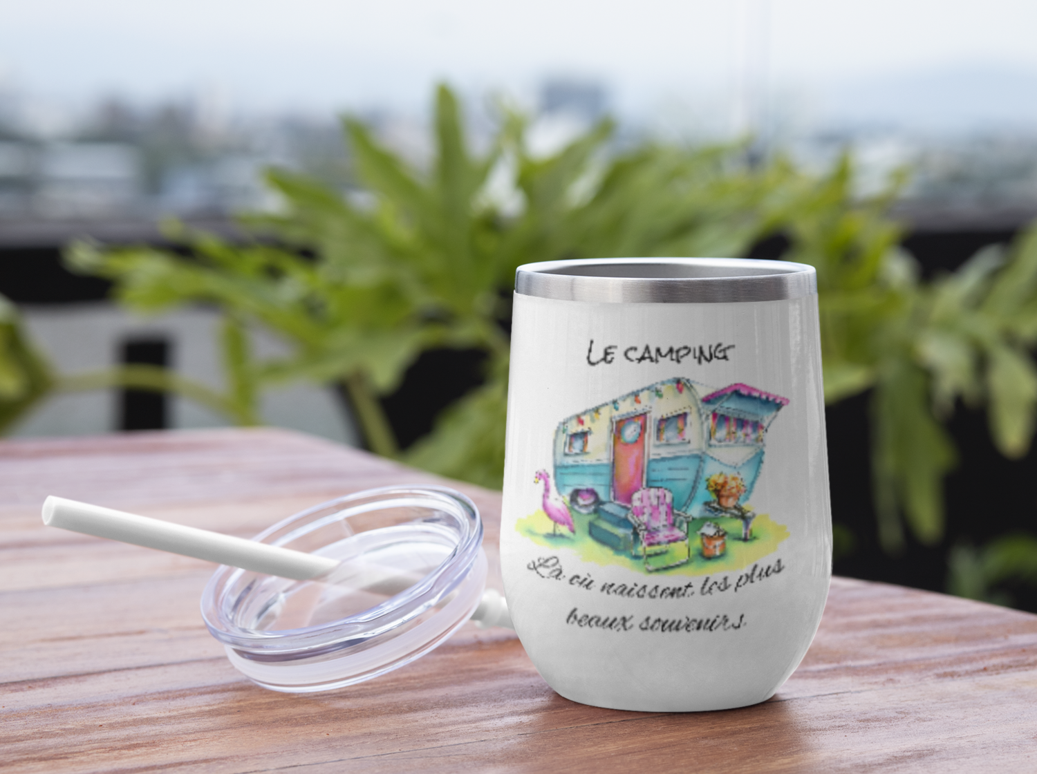 VERRE À VIN ISOTHERME 12oz