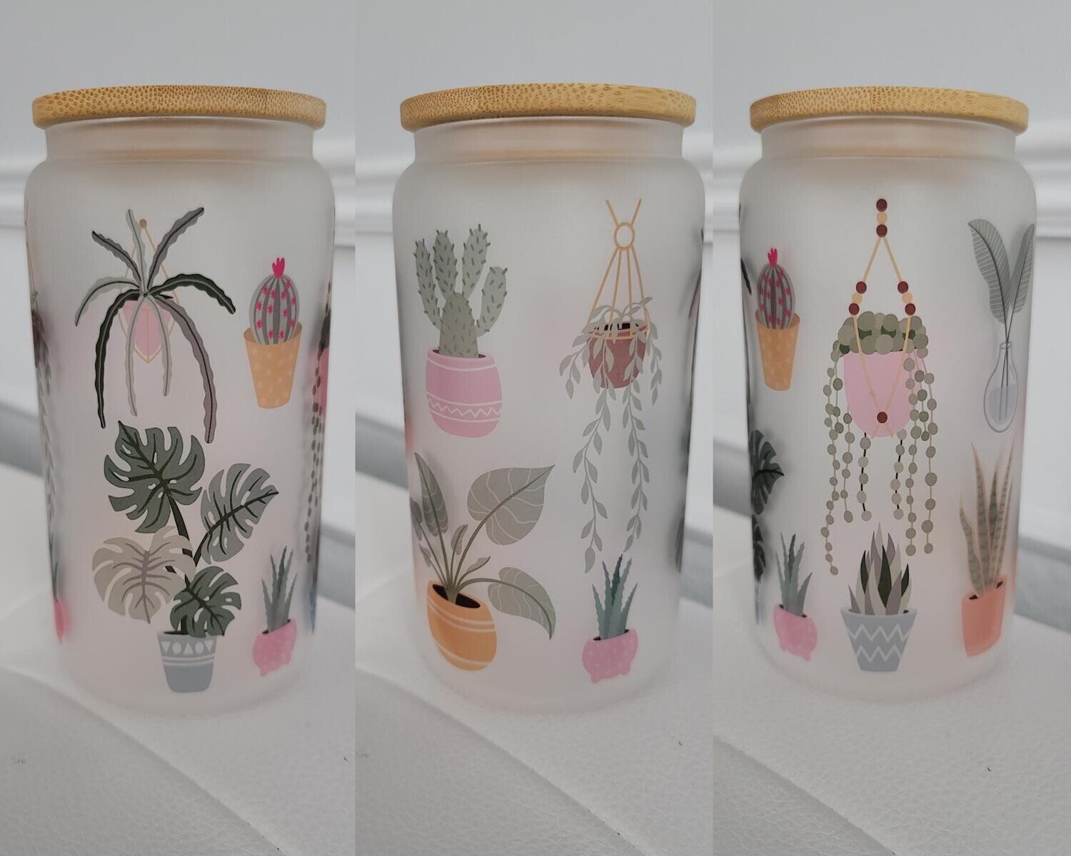 VERRE GIVRÉ 16oz/FROSTED GLASS