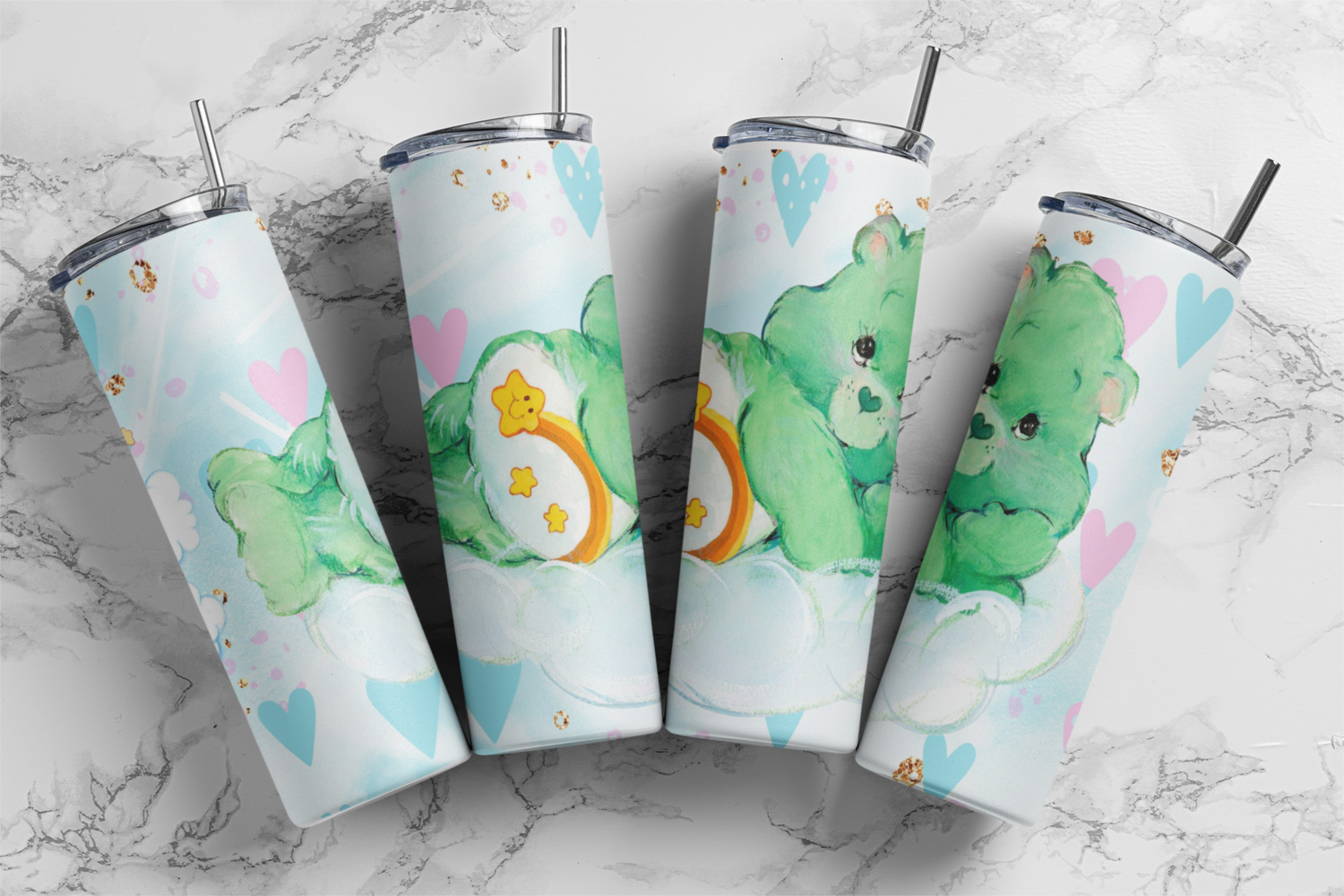 BOUTEILLE ISOTHERME 20oz AVEC 2 COUVERCLES