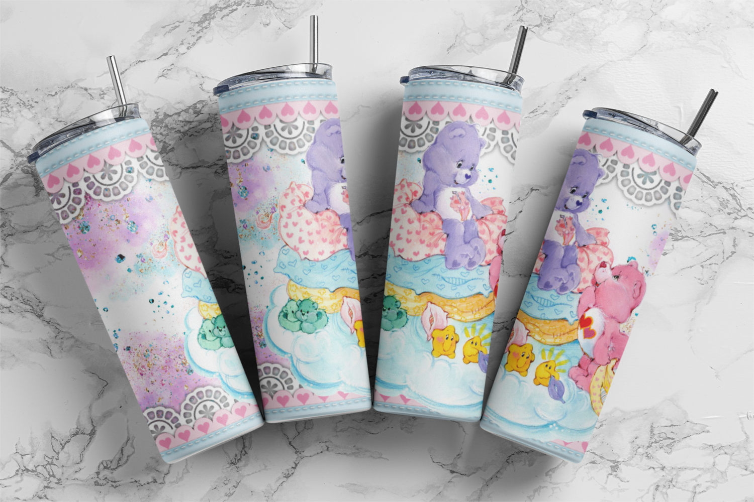 BOUTEILLE ISOTHERME 20oz AVEC 2 COUVERCLES