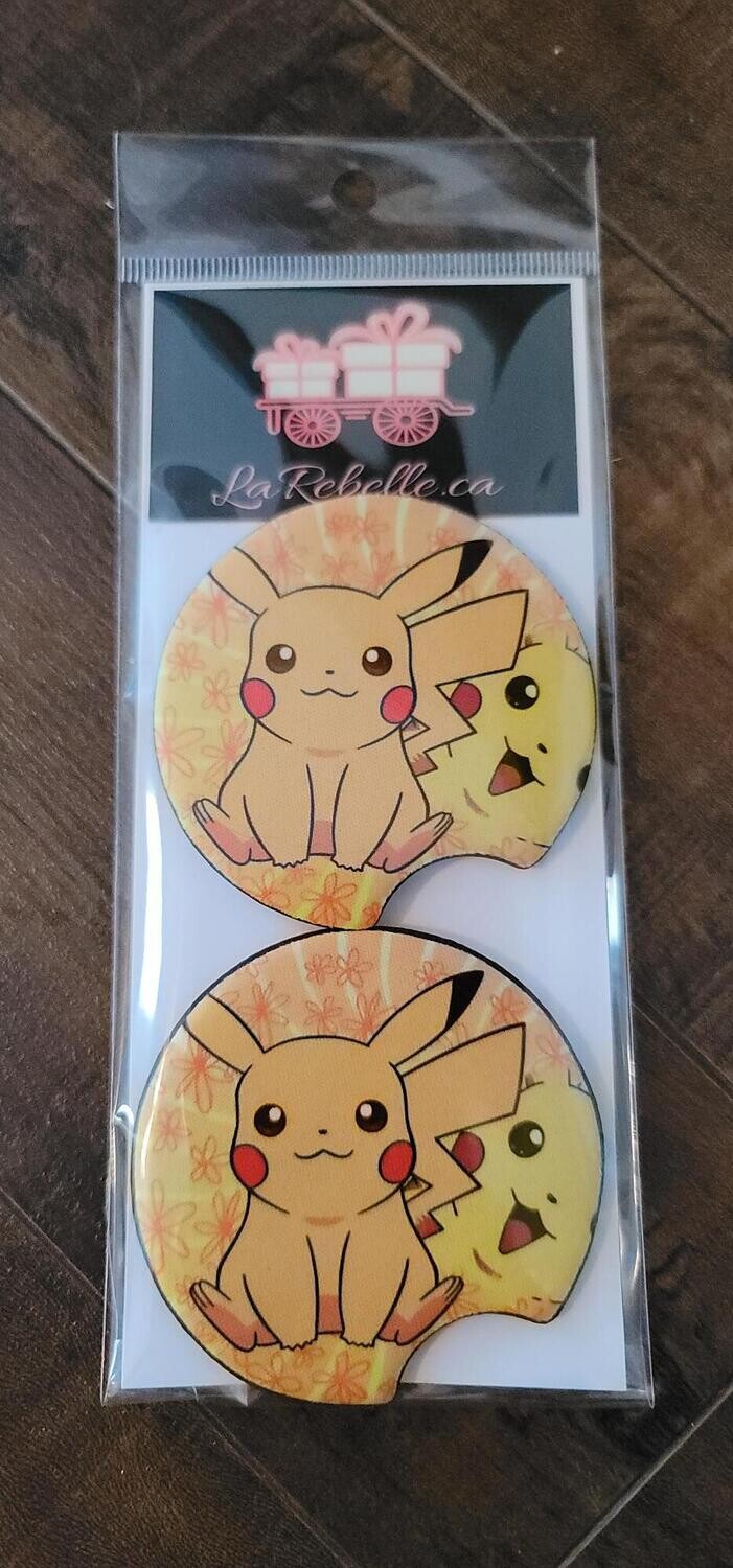 2 SOUS VERRES POUR VOITURE POUR LES BOISSONS