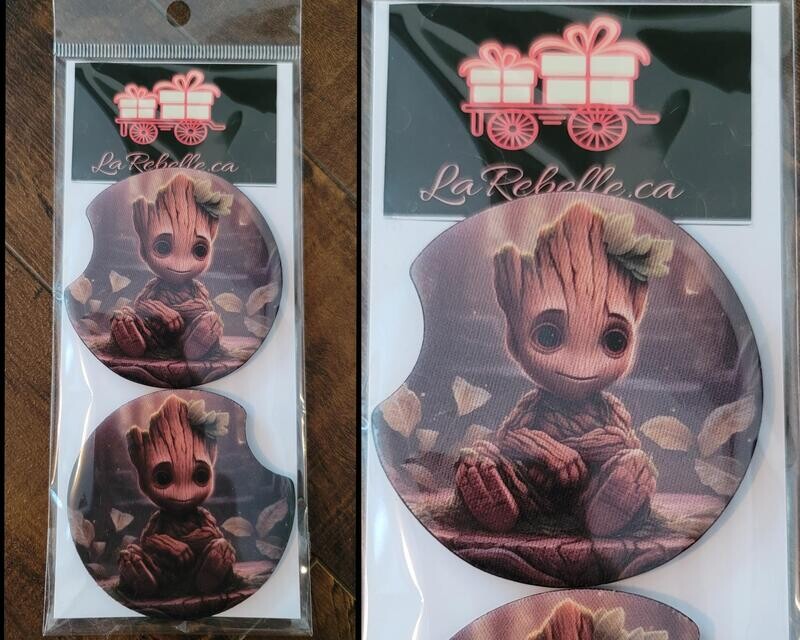 NOS SOUS VERRES POUR LA VOITURE POUR LES BOISSONS