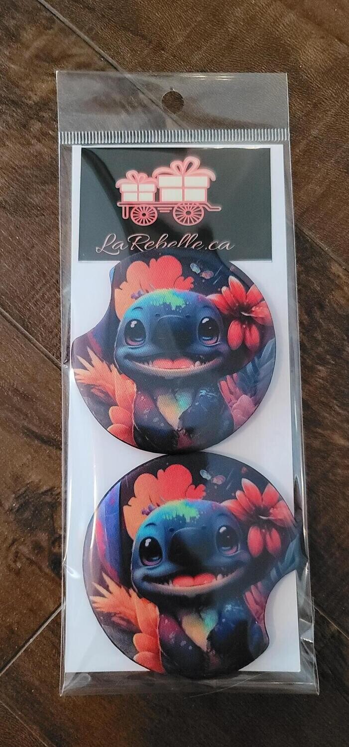 2 SOUS VERRES POUR VOITURE POUR LES BOISSONS