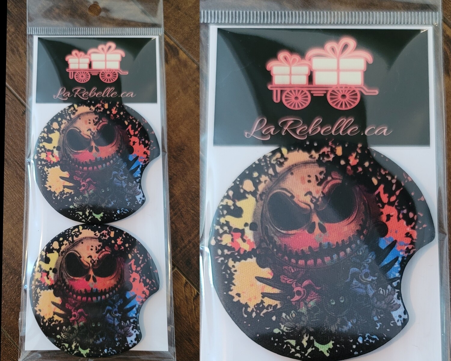 2 SOUS VERRES POUR VOITURE POUR LES BOISSONS