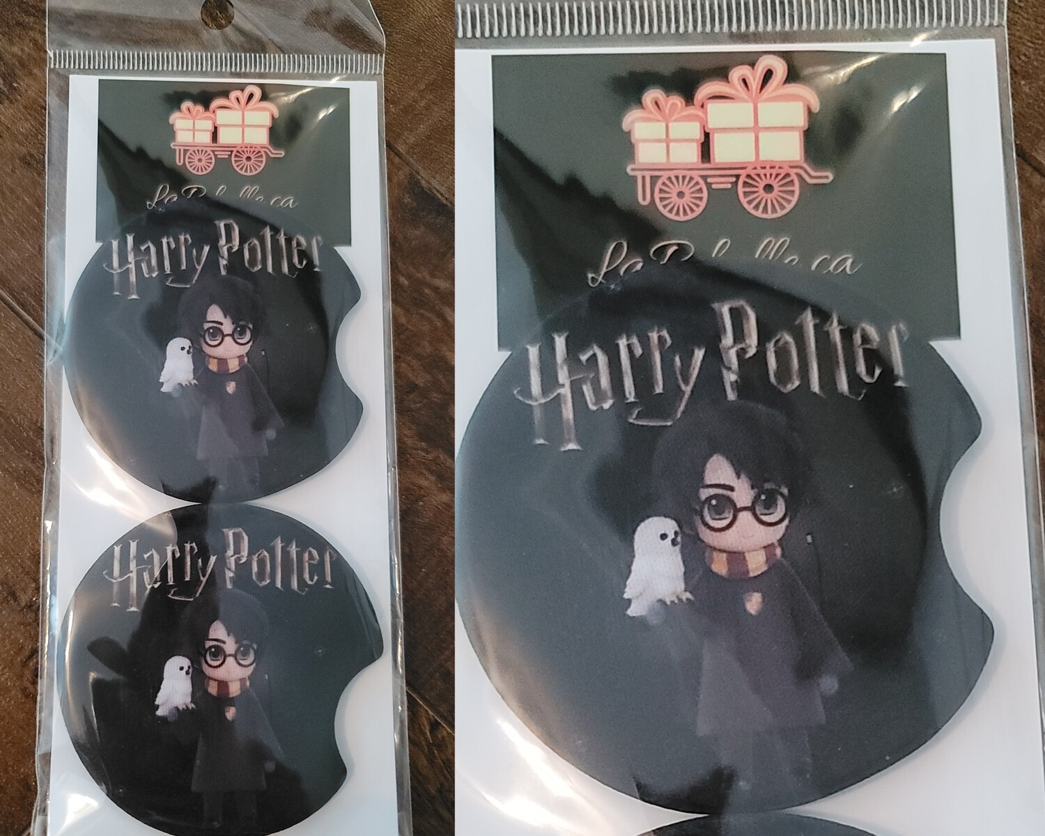 2 SOUS VERRES POUR VOITURE POUR LES BOISSONS