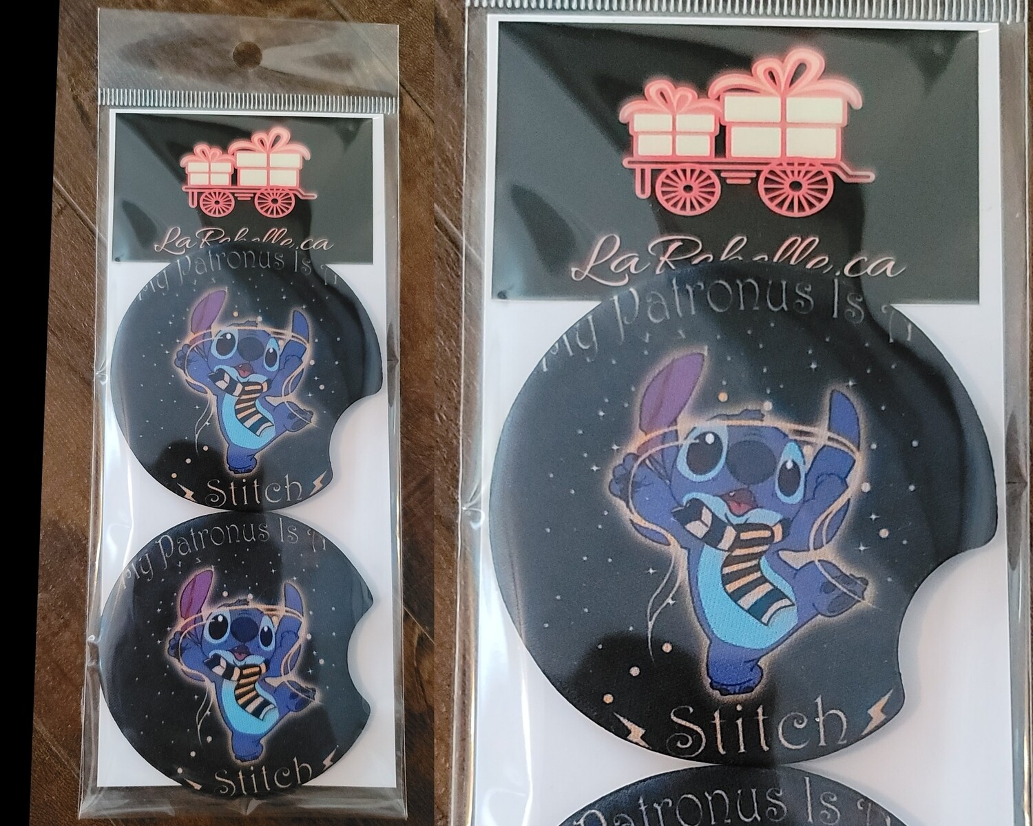 2 SOUS VERRES POUR VOITURE POUR LES BOISSONS
