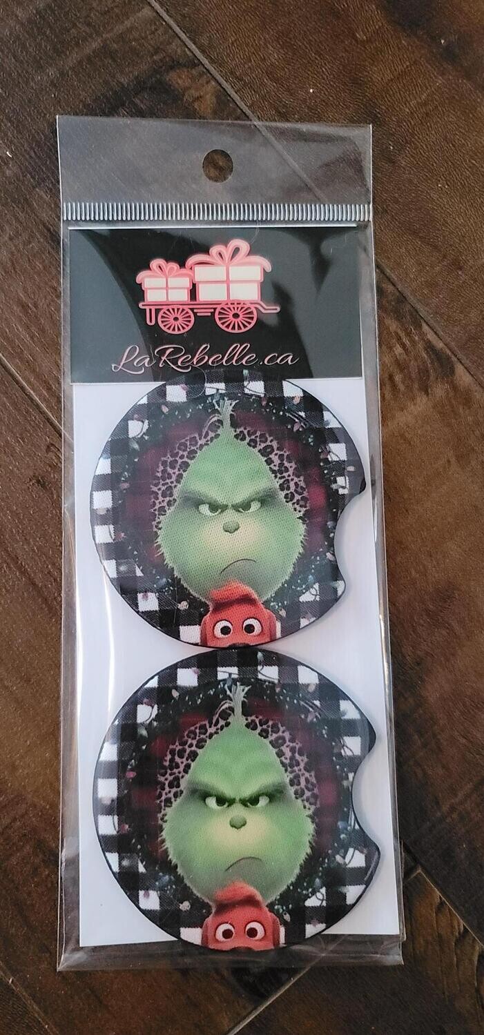 2 SOUS VERRES POUR VOITURE POUR LES BOISSONS